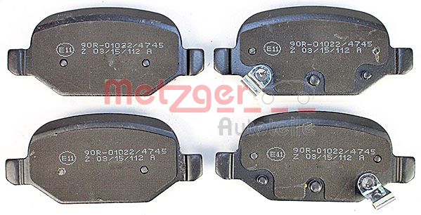 Placute frana METZGER 1170818